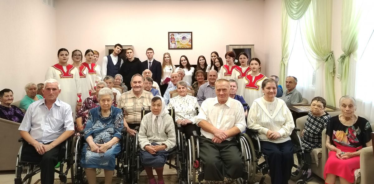 Поздравление от студентов